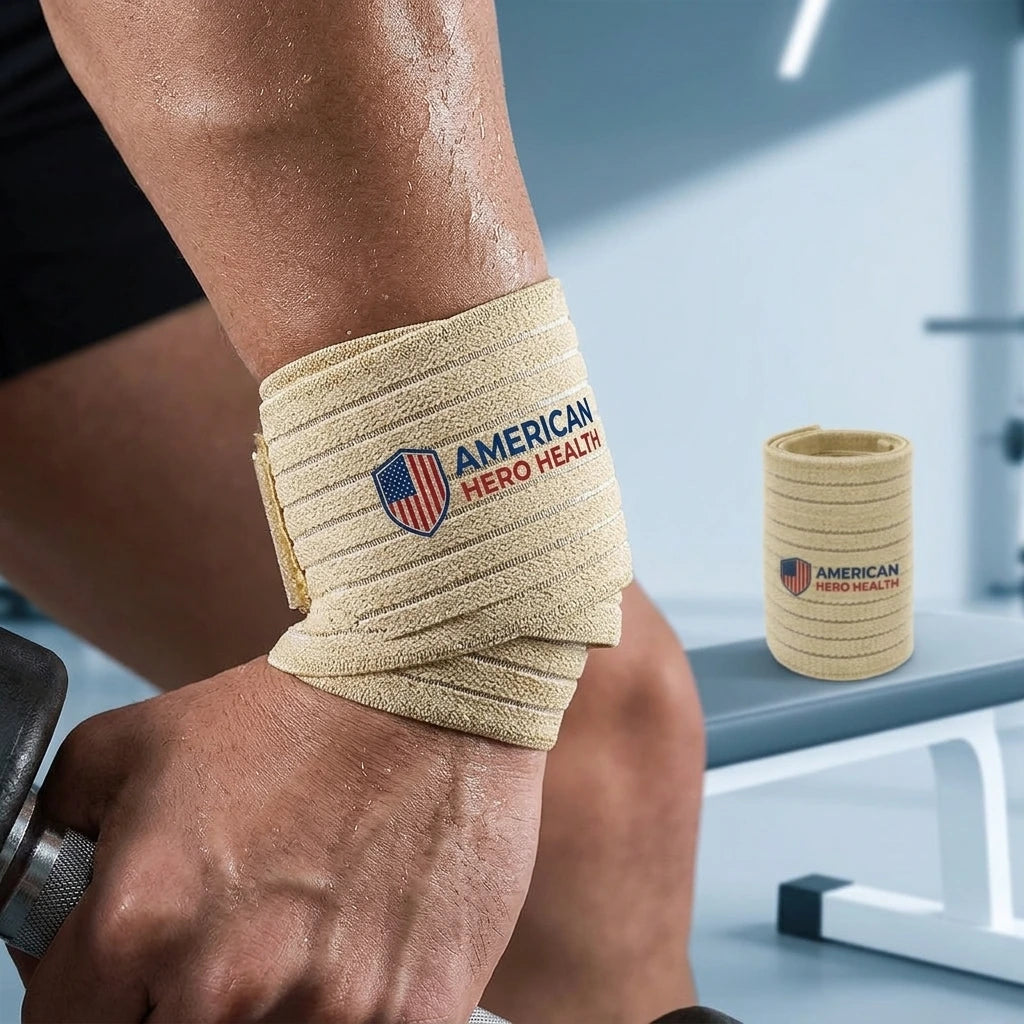 2 PCS Elastic Wrist Support Band Wrap
