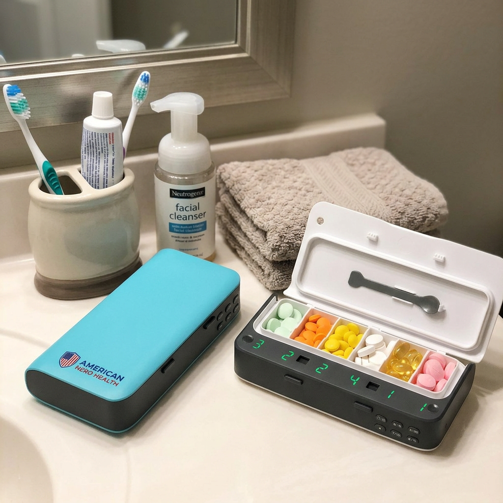 Pill Dispenser with Alarm