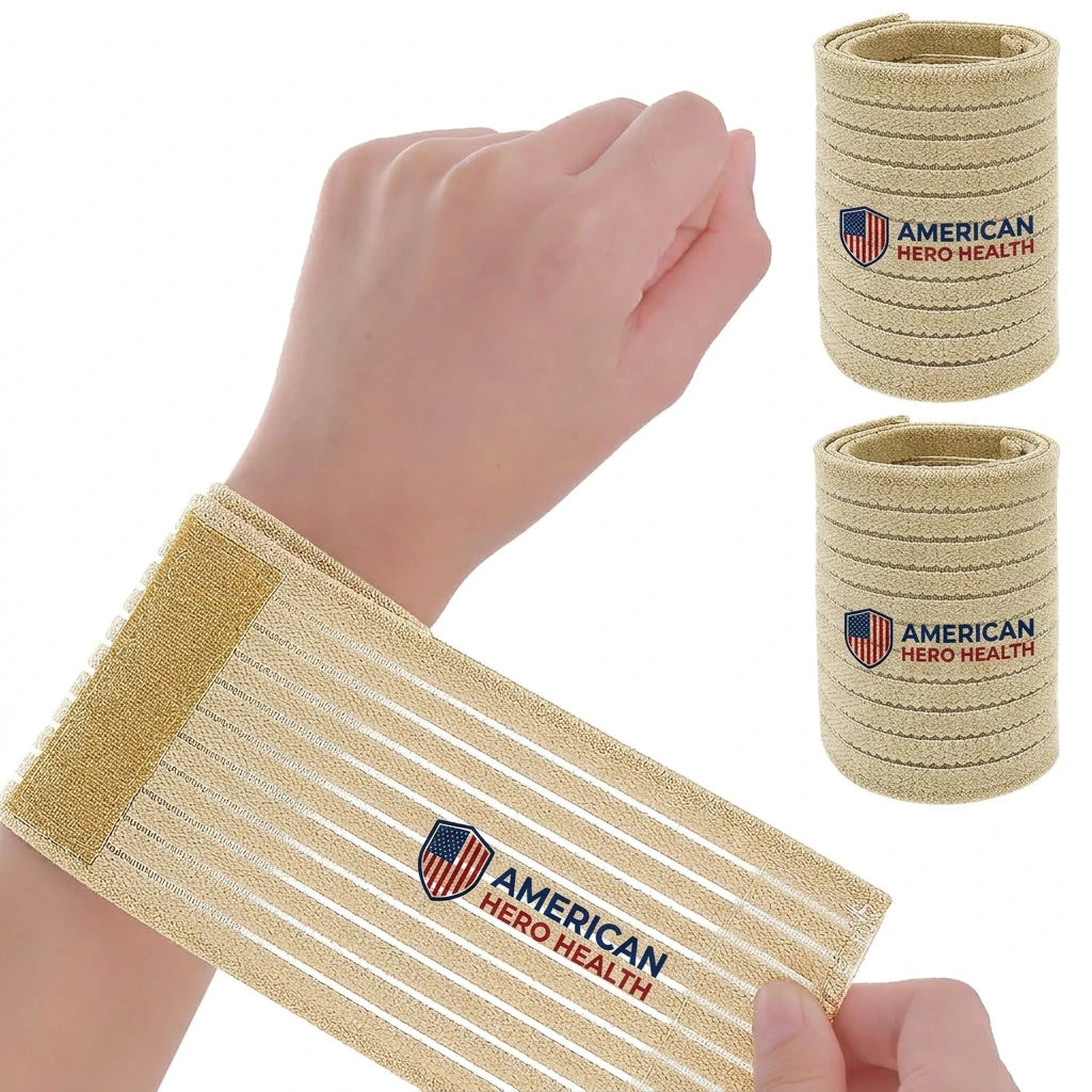 2 PCS Elastic Wrist Support Band Wrap
