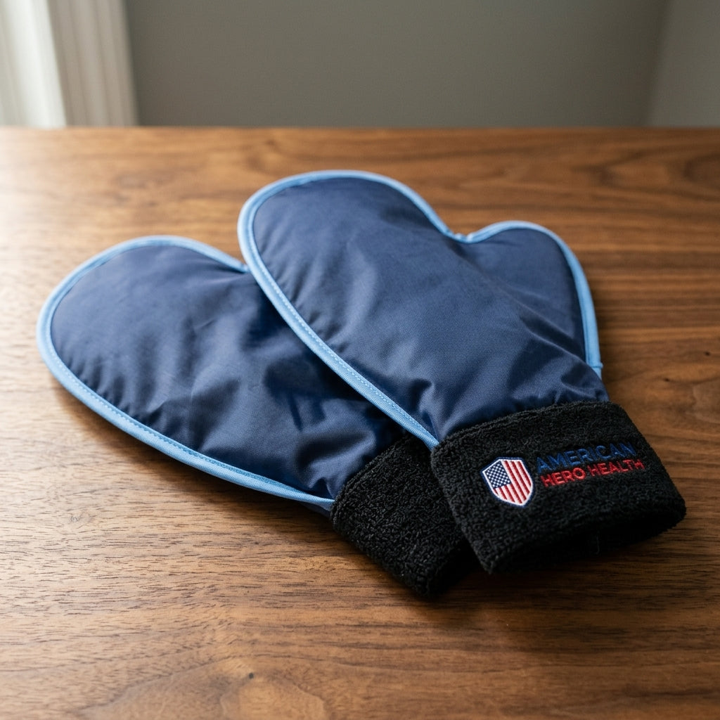 2 Wrist Hand Hot Cold Ice Pack Wraps