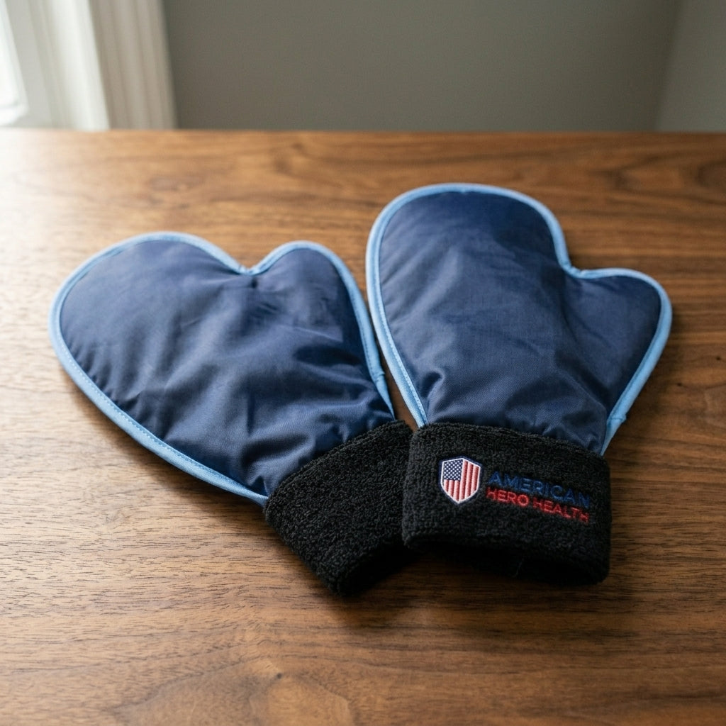 2 Wrist Hand Hot Cold Ice Pack Wraps