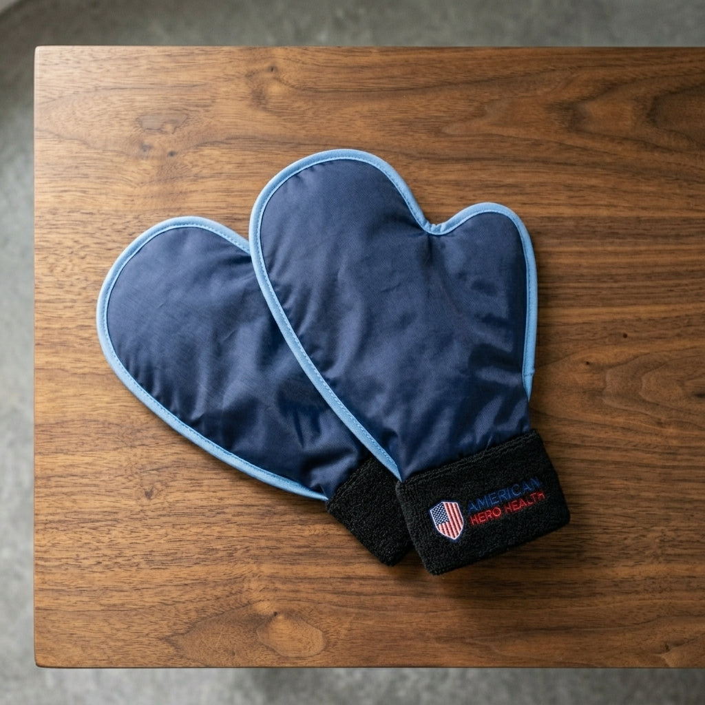 2 Wrist Hand Hot Cold Ice Pack Wraps