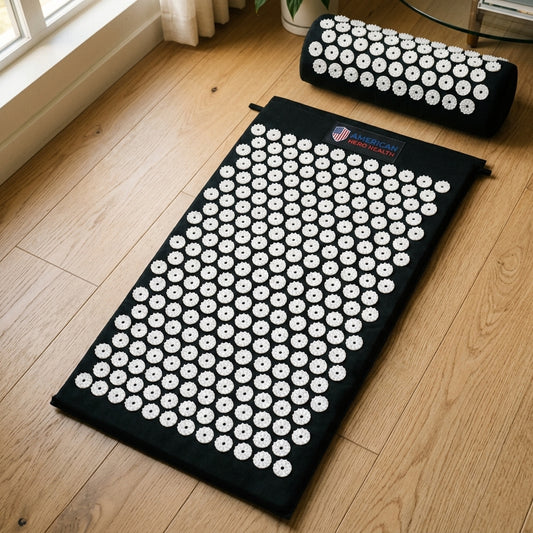 Acupressure Relaxation Mat & Pillow Set