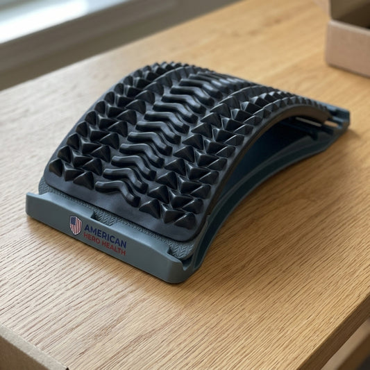 Adjustable Lumbar Back Stretcher & Stretching Support
