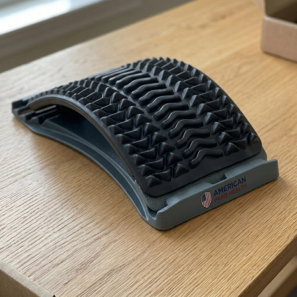 Adjustable Lumbar Back Stretcher & Stretching Support