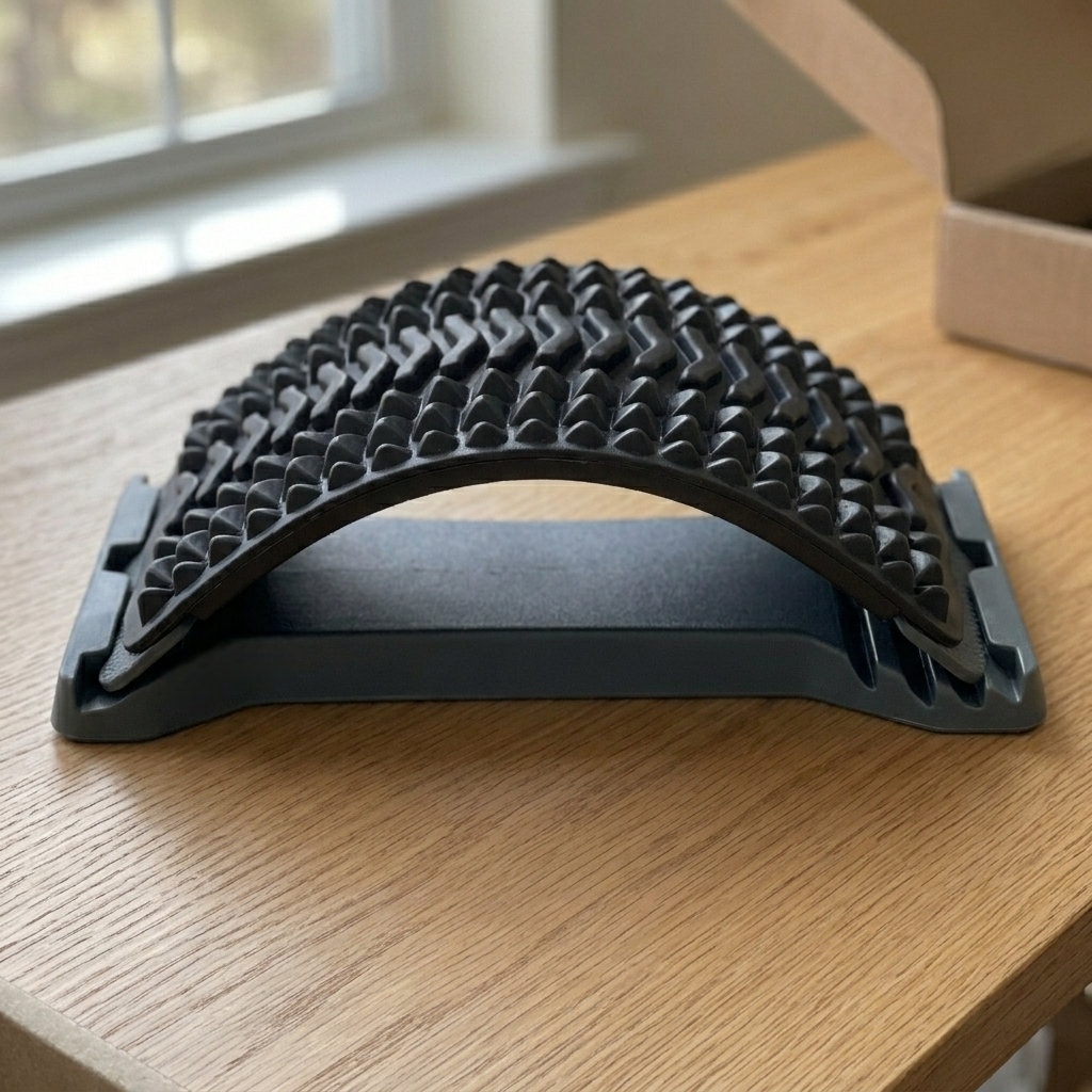 Adjustable Lumbar Back Stretcher & Stretching Support