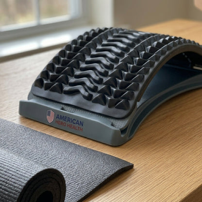 Adjustable Lumbar Back Stretcher & Stretching Support