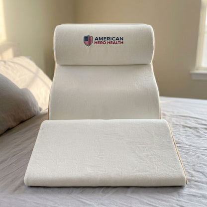 Bed Support Pillow System with Memory Foam