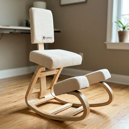 Ergonomic Kneeling Chair with Back Support