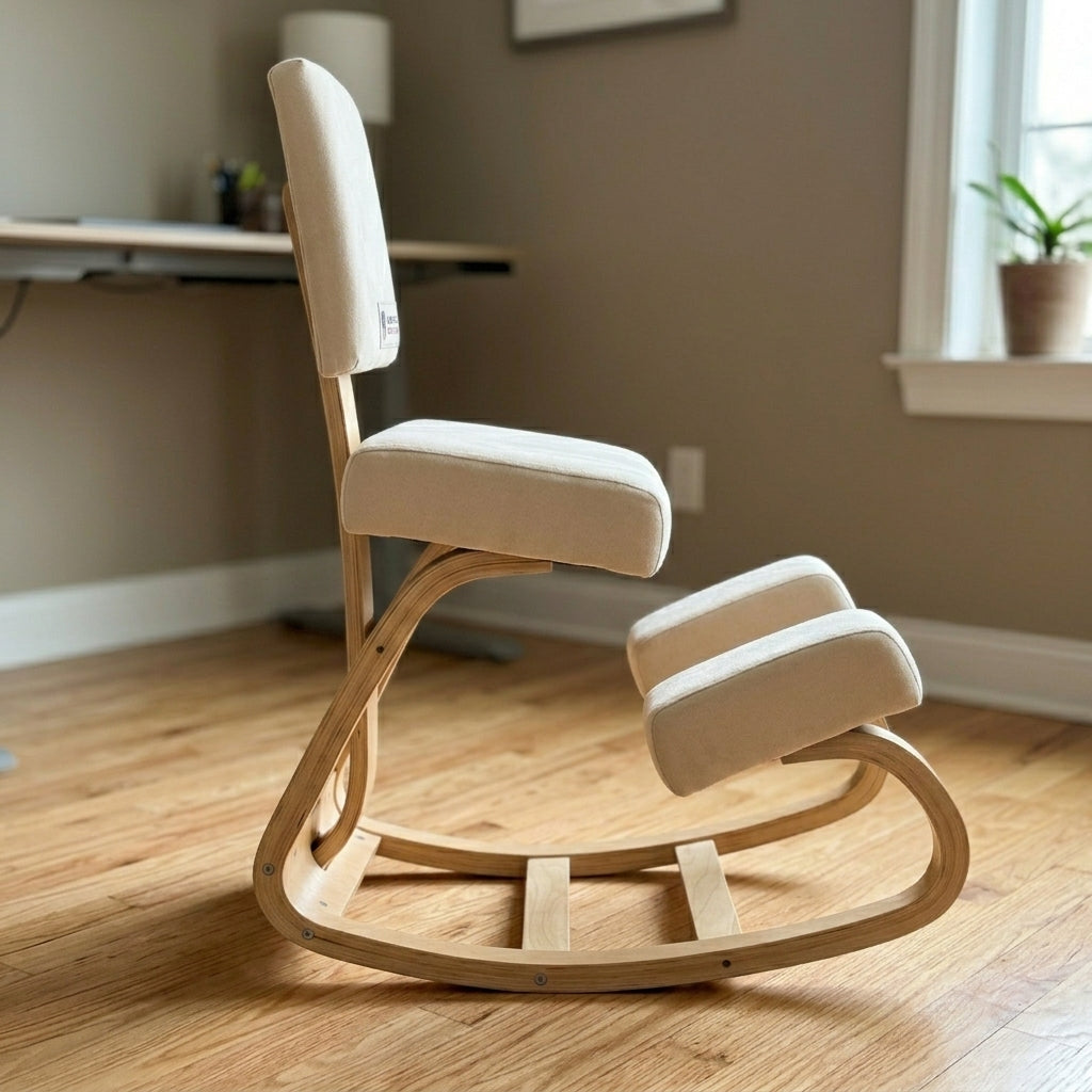 Ergonomic Kneeling Chair with Back Support