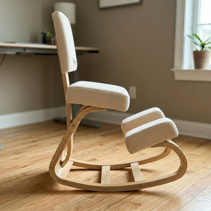 Ergonomic Kneeling Chair with Back Support
