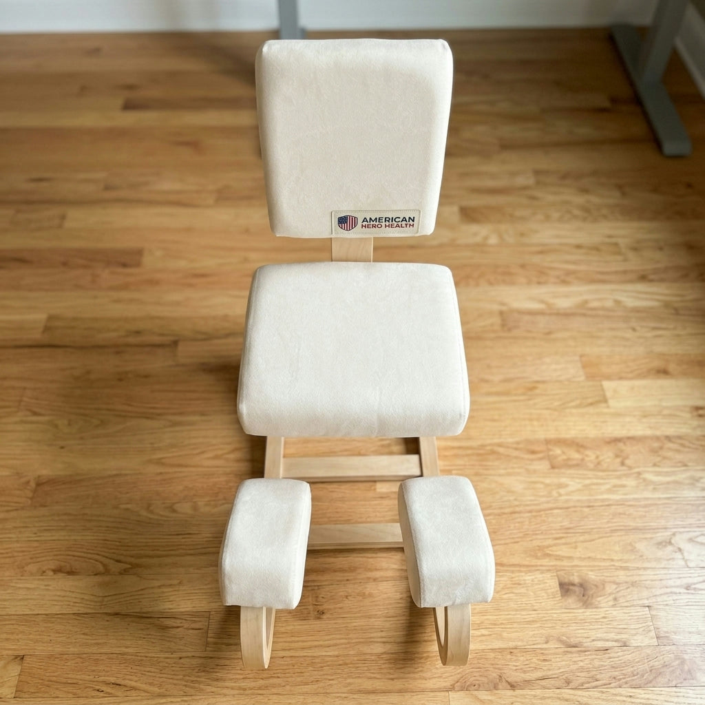 Ergonomic Kneeling Chair with Back Support