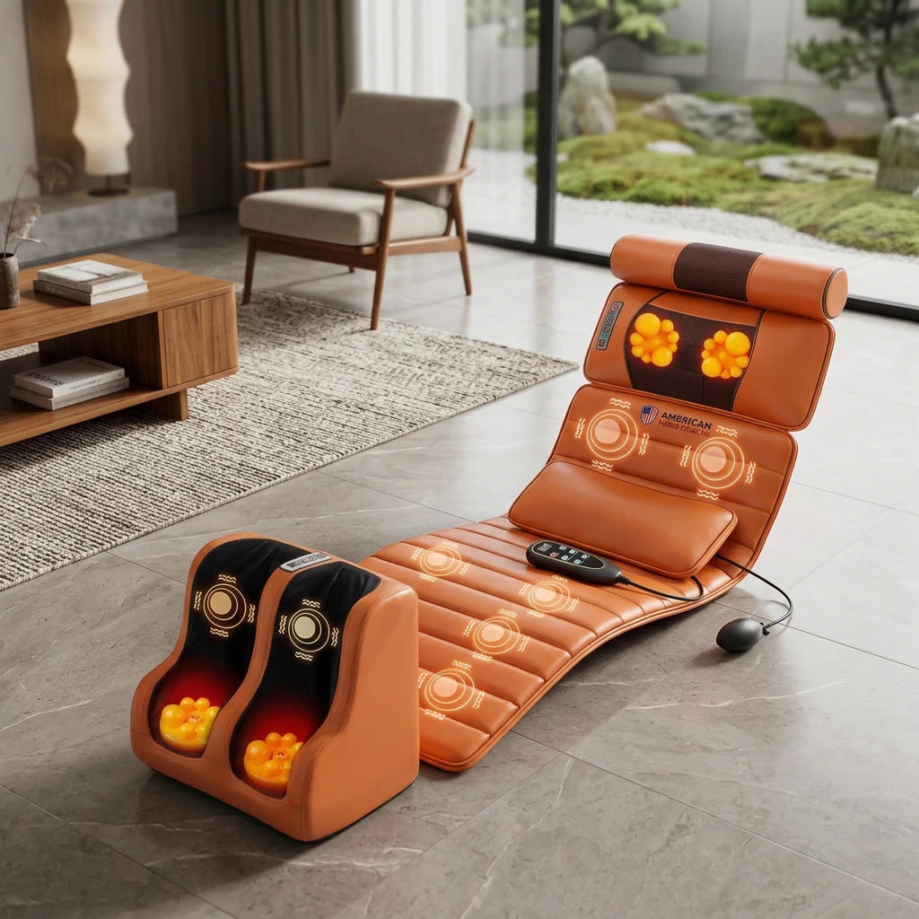 Full Body Massage Mat with Foot Massager