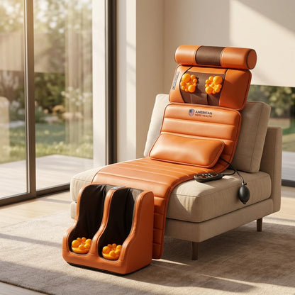Full Body Massage Mat with Foot Massager