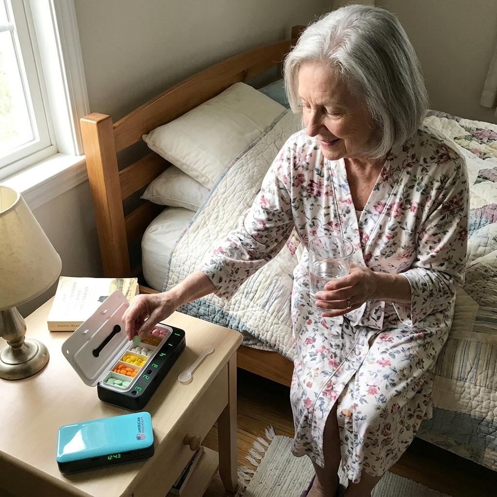 Pill Dispenser with Alarm