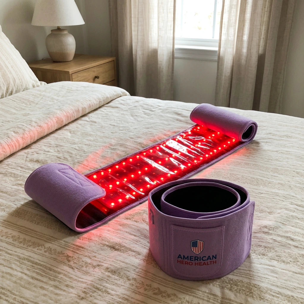 Portable Red Light Therapy Belt – Infrared Red Light Therapy for Body