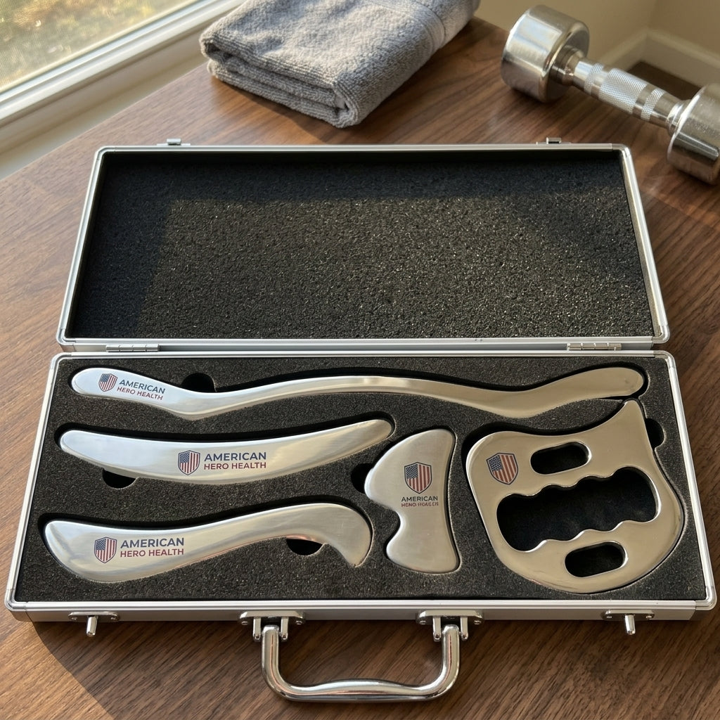 Premium Stainless-Steel Massage & Muscle Recovery Tool Set