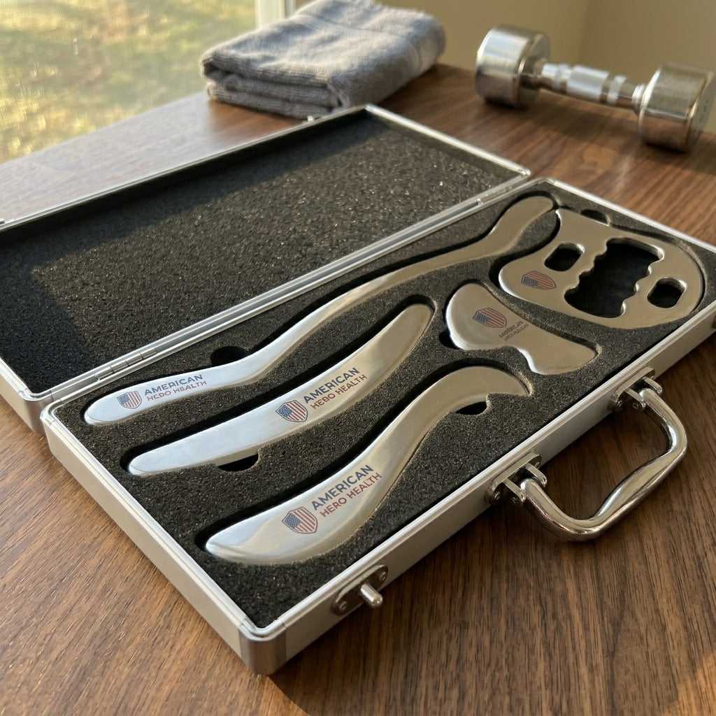Premium Stainless-Steel Massage & Muscle Recovery Tool Set