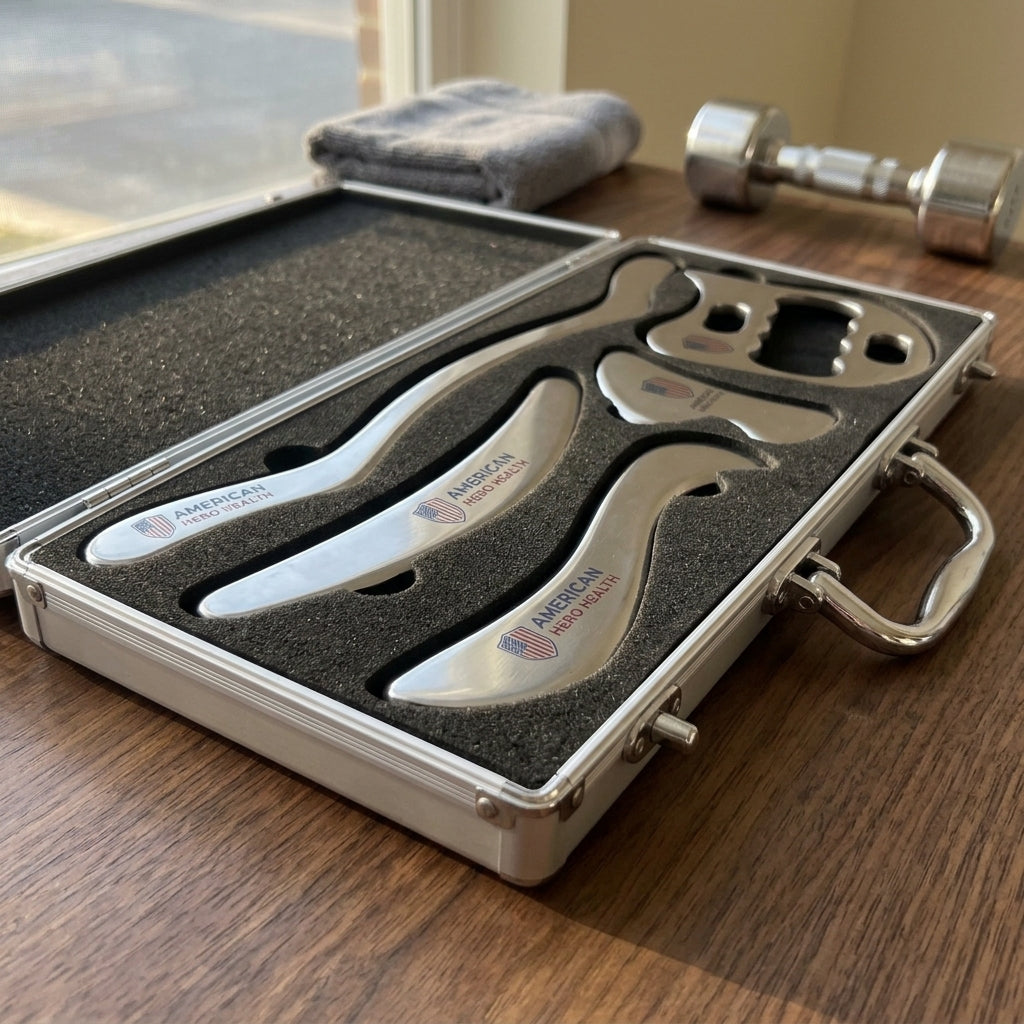 Premium Stainless-Steel Massage & Muscle Recovery Tool Set