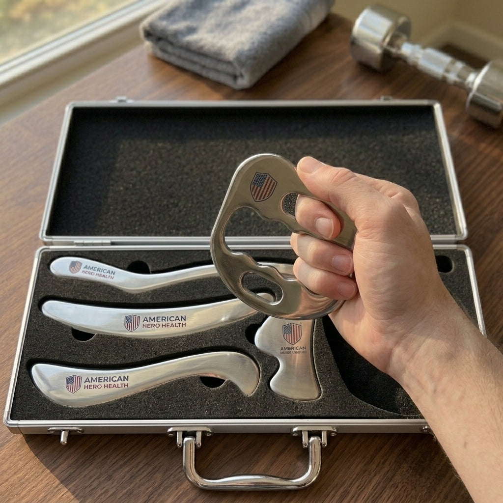 Premium Stainless-Steel Massage & Muscle Recovery Tool Set