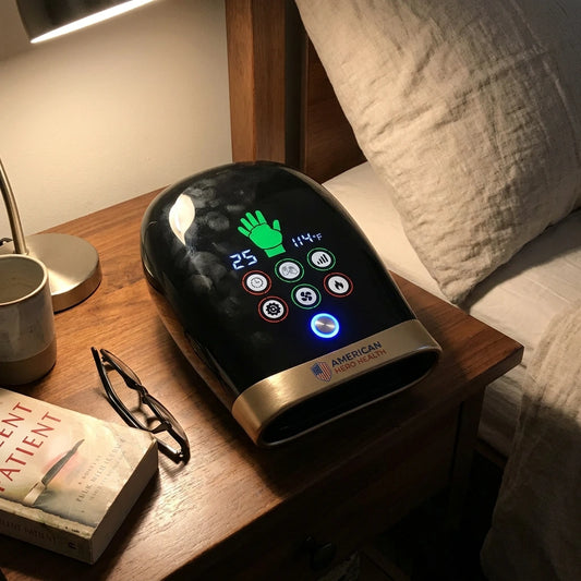 Rolling Hand Massager, Kneading + Compression, Heat + Cooling Fan