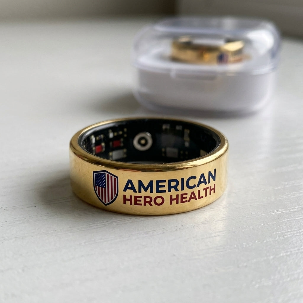 Smart Ring Health & Fitness Tracker