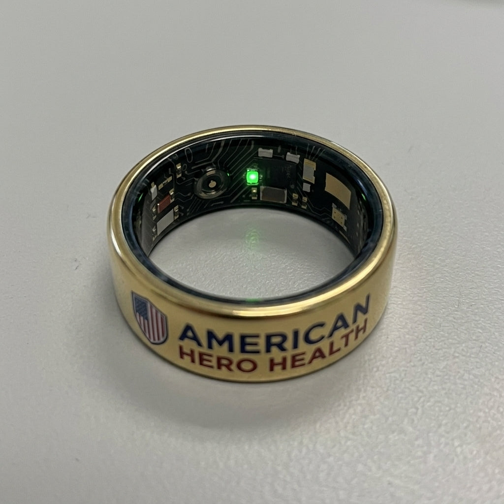 Smart Ring Health & Fitness Tracker