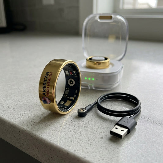 Smart Ring Health & Fitness Tracker