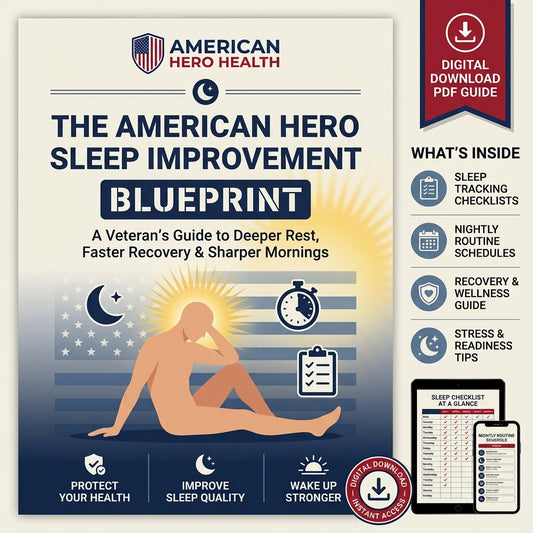 The American Hero Sleep Improvement Blueprint (PDF Guide)