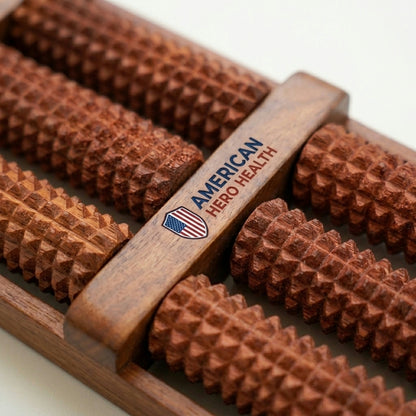 Wooden Foot Massage & Acupressure Roller