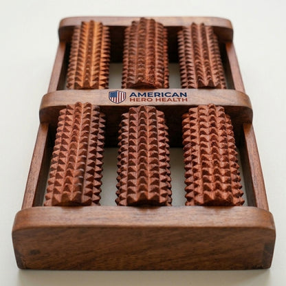 Wooden Foot Massage & Acupressure Roller