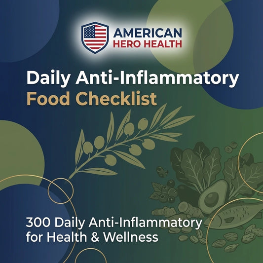 Daily Anti-Inflammatory Food Checklist (Printable PDF)