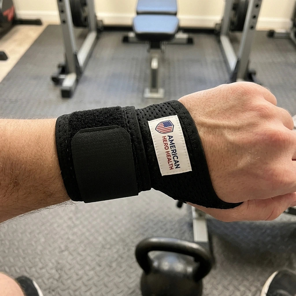 Breathable Compression Wrist Support for Workouts