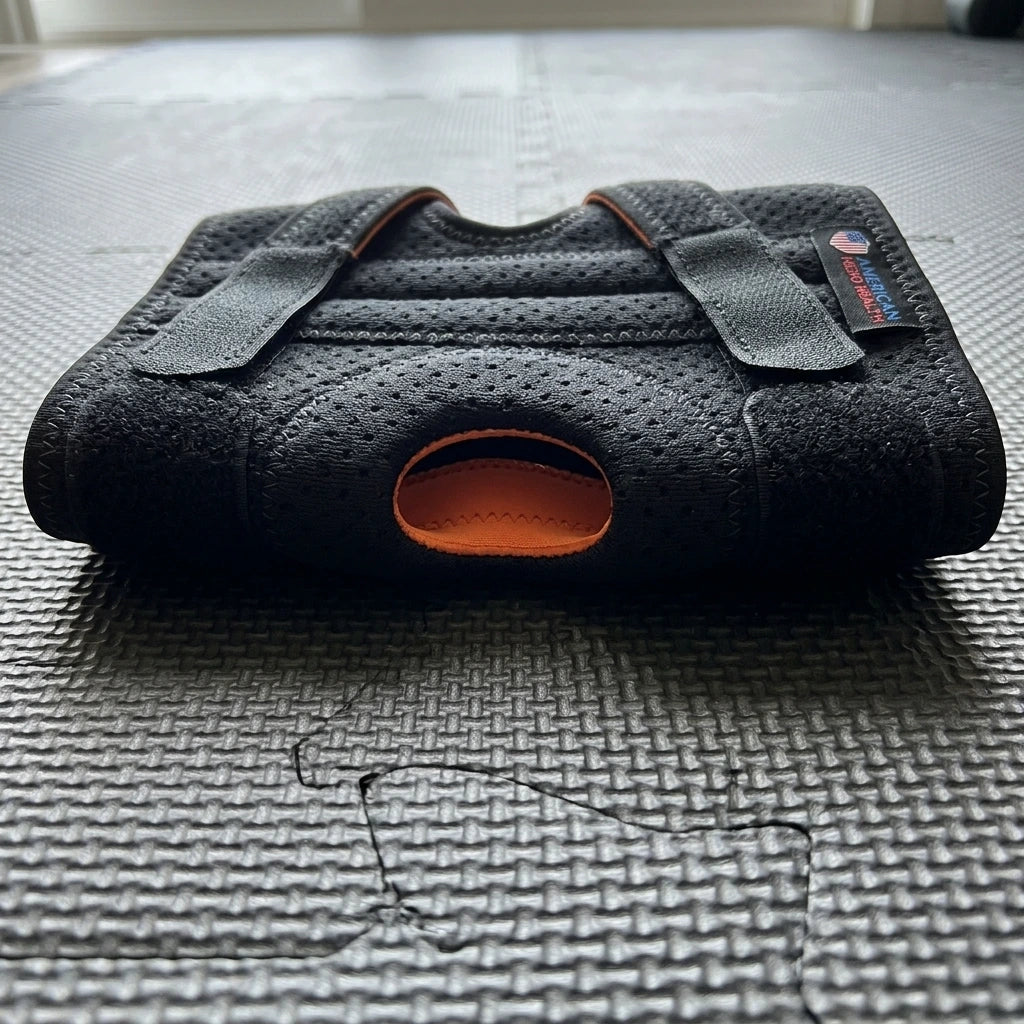 Knee Brace with Open Patella & Side Stabilizers