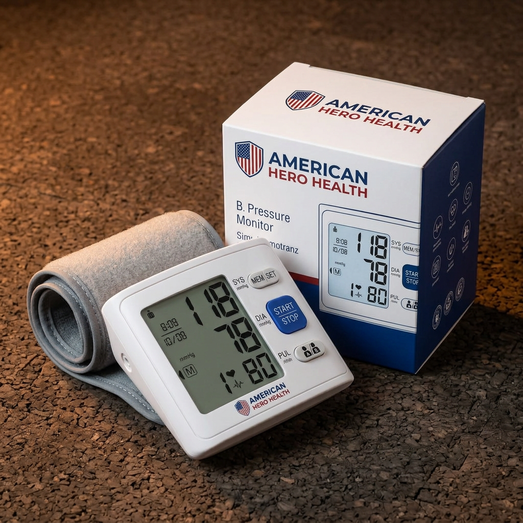 Wrist Blood Pressure Monitor LCD Display