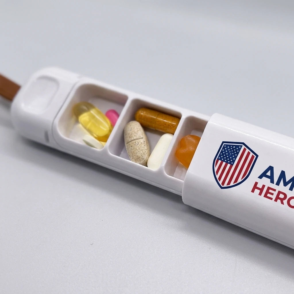 Travel Pill Organizer